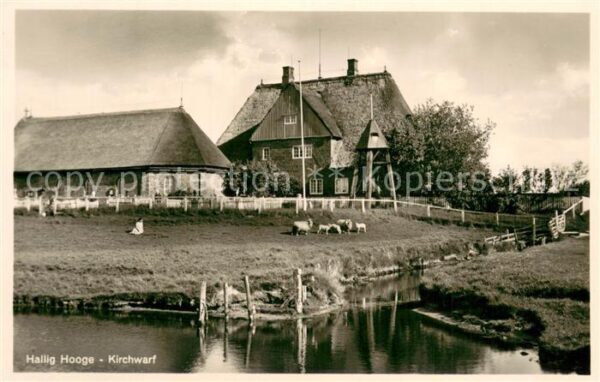 Hallig Hooge Kirchwarf