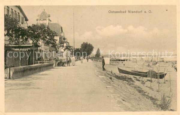 Niendorf Ostseebad Timmendorferstrand Promenade Strand