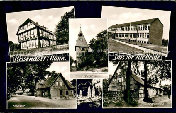 Bissendorf Hannover Gemeindeverwaltung Neue Schule Am Markt Ev Kirche Krankenhau