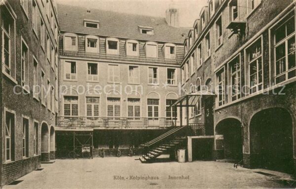 Koeln Rhein Kolpinghaus Innenhof