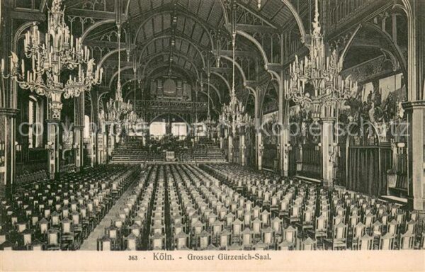 Koeln Rhein Grosser Guerzenicher Saal