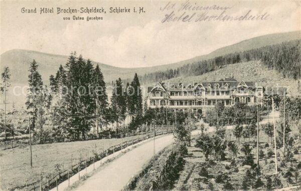 Schierke Harz Grand Hotel Broken Scheideck