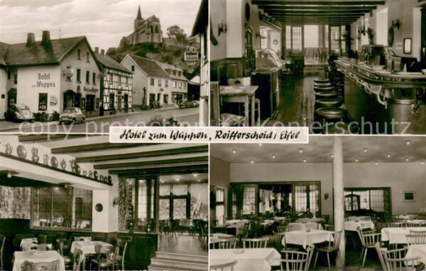 Reifferscheid Eifel Hotel zum Wappen Gastraeume Bar
