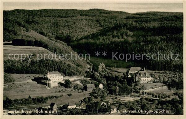 Schleiden Eifel Blick vom Ohligskoeppchen
