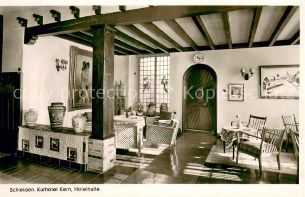 Schleiden Eifel Kurhotel Kern Hotelhalle