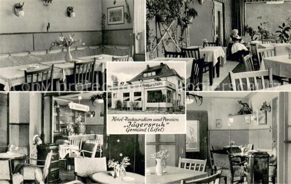 Gemuend Eifel Hotel Restauration und Pension Jaegersruh Gastraeume