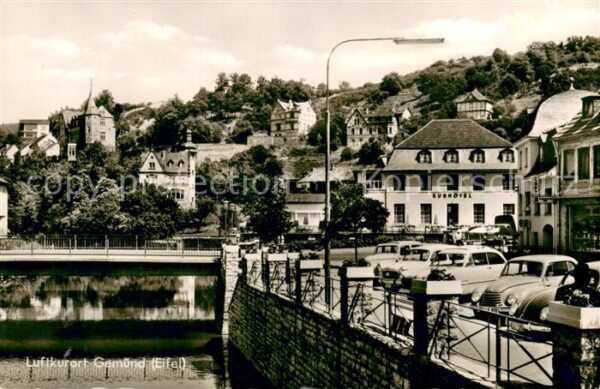 Gemuend Eifel Ortspartie mit Kurhotel