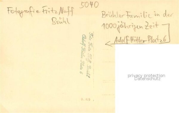 Bruehl Rheinland Bruehler Familie Gruppenaufnahme – Bild 2