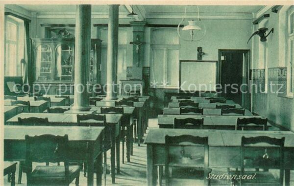 Bruehl Rheinland Pensionat und Lyzeum der Ursulinen Studiensaal