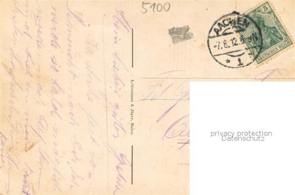 Aachen Dom 59. Generalversammlung der Katholiken Deutschlands – Bild 2