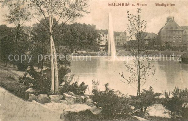 Muelheim Rhein Stadtgarten