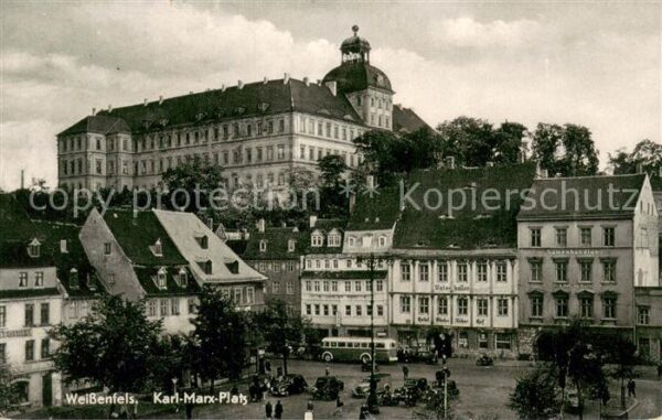 Weissenfels Saale Karl Marx Platz