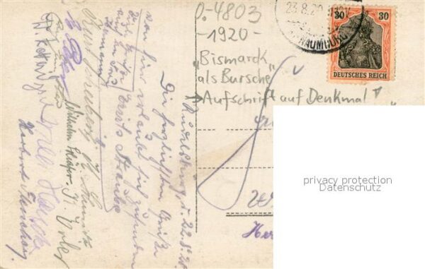 Bad Koesen Bismarck Denkmal – Bild 2
