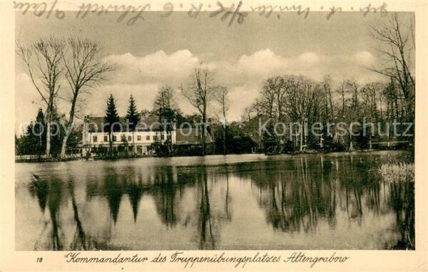 Altengrabow Kommandantur des Truppenuebungsplatzes