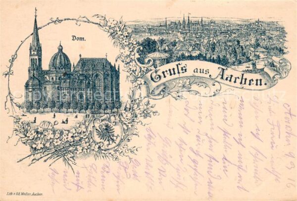 Aachen Dom Panorama