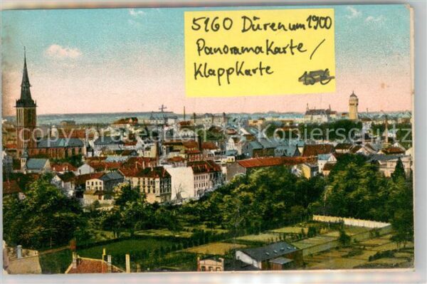 Dueren Rheinland Panorama