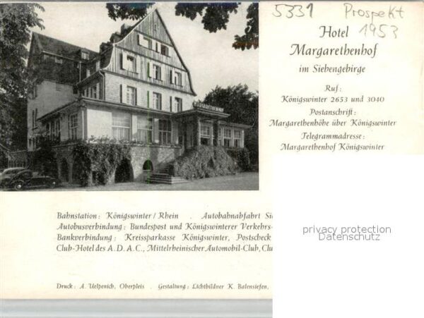 Koenigswinter Hotel Margarethenhof – Bild 2