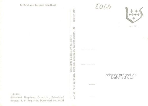 Bergisch Gladbach Fliegeraufnahme – Bild 2