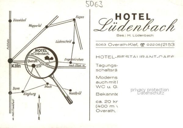 Klef Overath Hotel Luedenbach – Bild 2