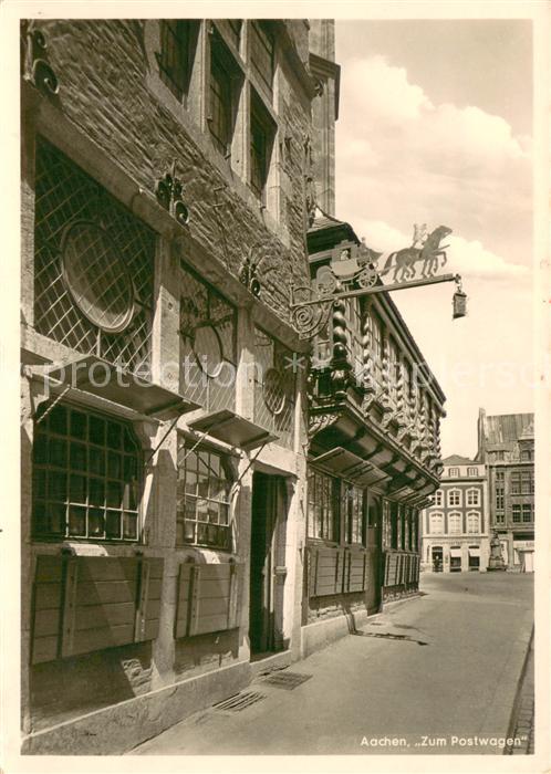 Aachen Gaststaette Zum Postwagen
