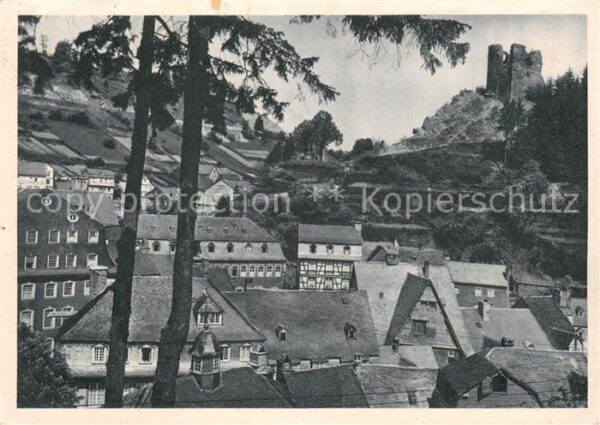 Monschau Hallerpartie Burgruine