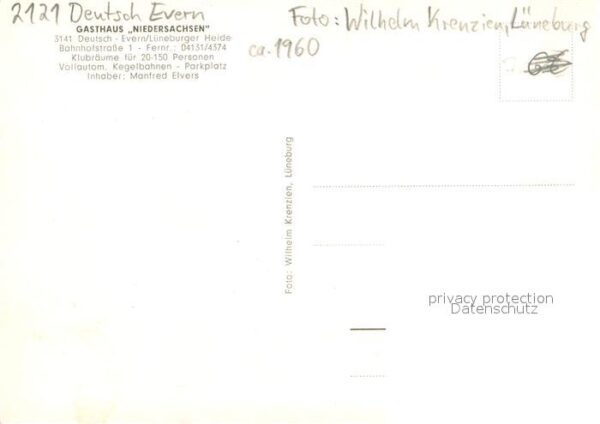 Deutsch Evern Gasthaus Niedersachsen – Bild 2