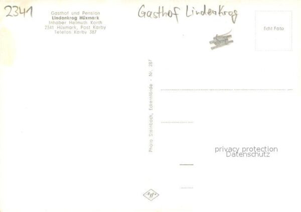 Karby Schwansen Gasthof Lindenkrog Huexmark Gastraum Strand Steilkueste – Bild 2