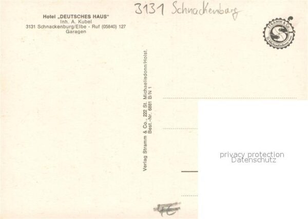 Schnackenburg Elbepartie Hotel Deutsches Haus – Bild 2