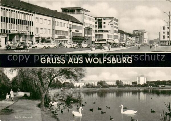 Wolfsburg Porschestrasse Am Schillerteich