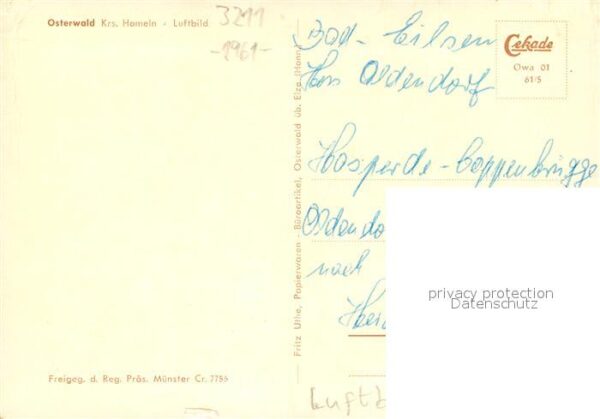 Osterwald Elze Fliegeraufnahme – Bild 2