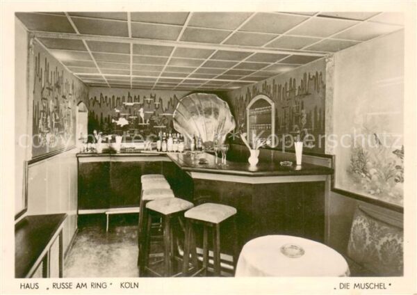Koeln Rhein Haus Russe am Ring Bar