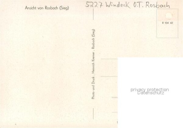 Rosbach Sieg Panorama – Bild 2