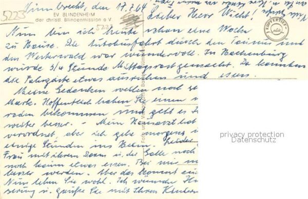 Nuembrecht Ev Blindenheim der christl Blindenmission – Bild 2