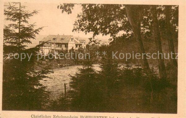 Au Siegkreis Christl Erholungsheim Hohegrete