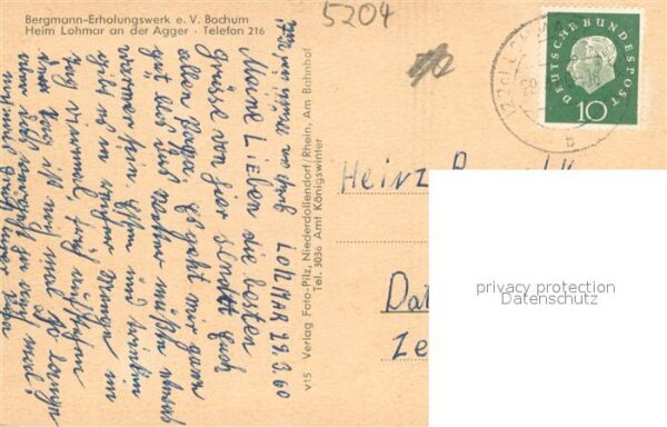 Lohmar Bergmann Erholungswerk – Bild 2