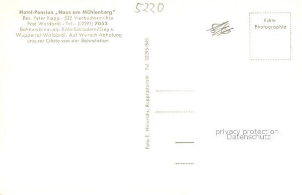 Waldbroel Vierbuchermuehle – Bild 2