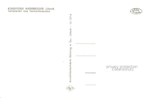 Luebeck Konditorei Niederegger Verkaufsraum – Bild 2