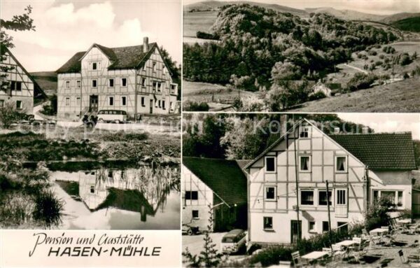 Hubenrode Pension Gaststaette Hasen Muehle Panorama