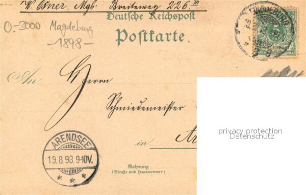 Magdeburg Elbe Inselteich Dom Elb Ansicht – Bild 2