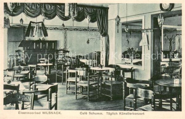 Wilsnack Bad Cafe Schumm Taeglich Kuensterkonzert