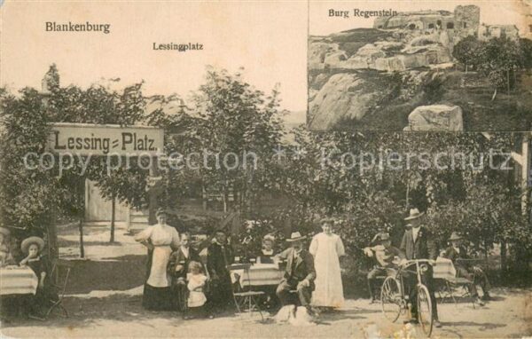 Blankenburg Harz Lessingplatz Burg Regenstein