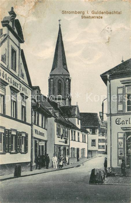 Stromberg Hunsrueck Staatsstrasse