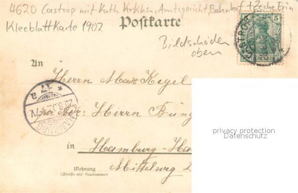 Castrop-Rauxel Amtsgericht Kath Krankenhaus Zeche Erin Bahnhof – Bild 2
