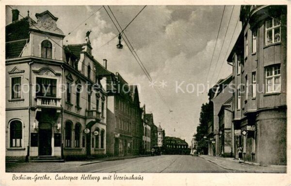 Gerthe Castroper Hellwig mit Vereinshaus