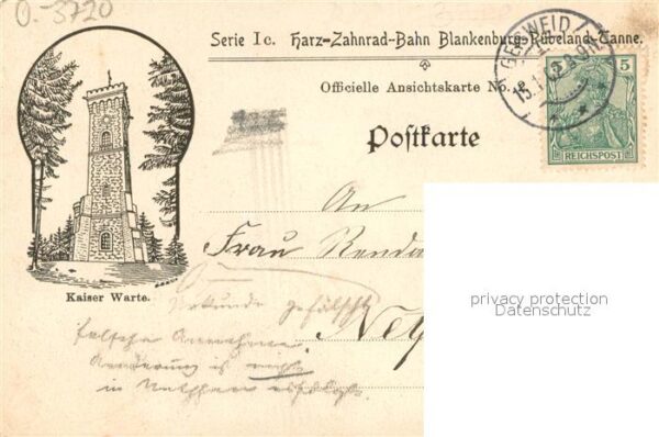 Blankenburg Harz Traenkestrasse – Bild 2