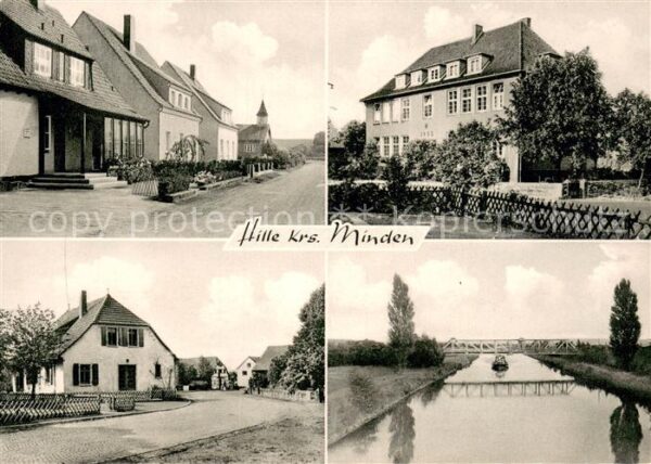 Hille Nordrhein-Westfalen Ortsansichten Kanal
