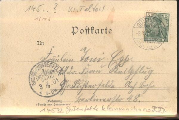 Gueterfelde Guetergotz Sanatorium Gasthof Carl Wernicke – Bild 2