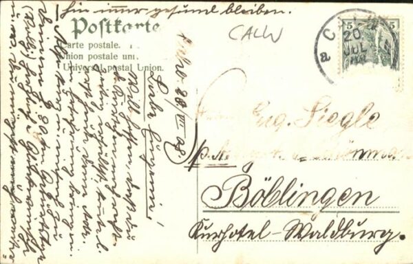 Calw Fruehere Handelsschule – Bild 2