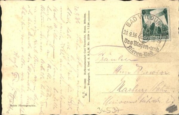 Bad Wildungen Fuerstliches Bade Hotel Fliegeraufnahme – Bild 2