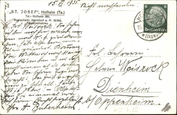 Hofheim Taunus St Josef Fliegeraufnahme – Bild 2